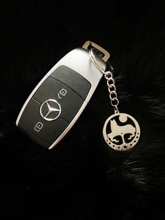 'Borz' Keychain Stainless Steel